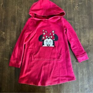 Girls 5T Minnie Mouse Disney Long Sweater Cute School Bow Vacation ❤️